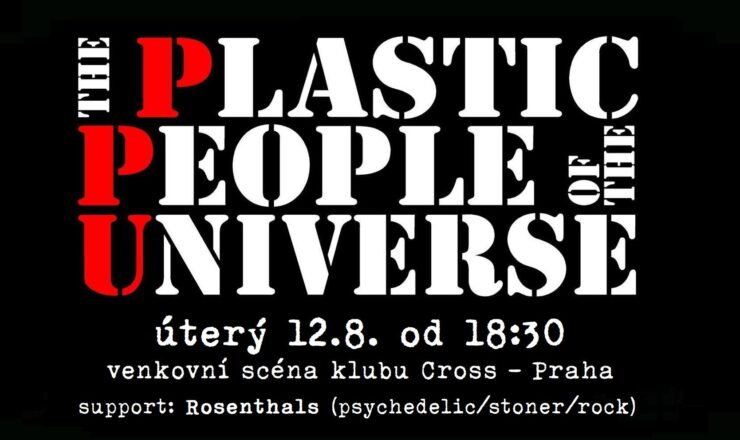 PLASTIC PEOPLE OF THE UNIVERSE – open air koncert před Crossem