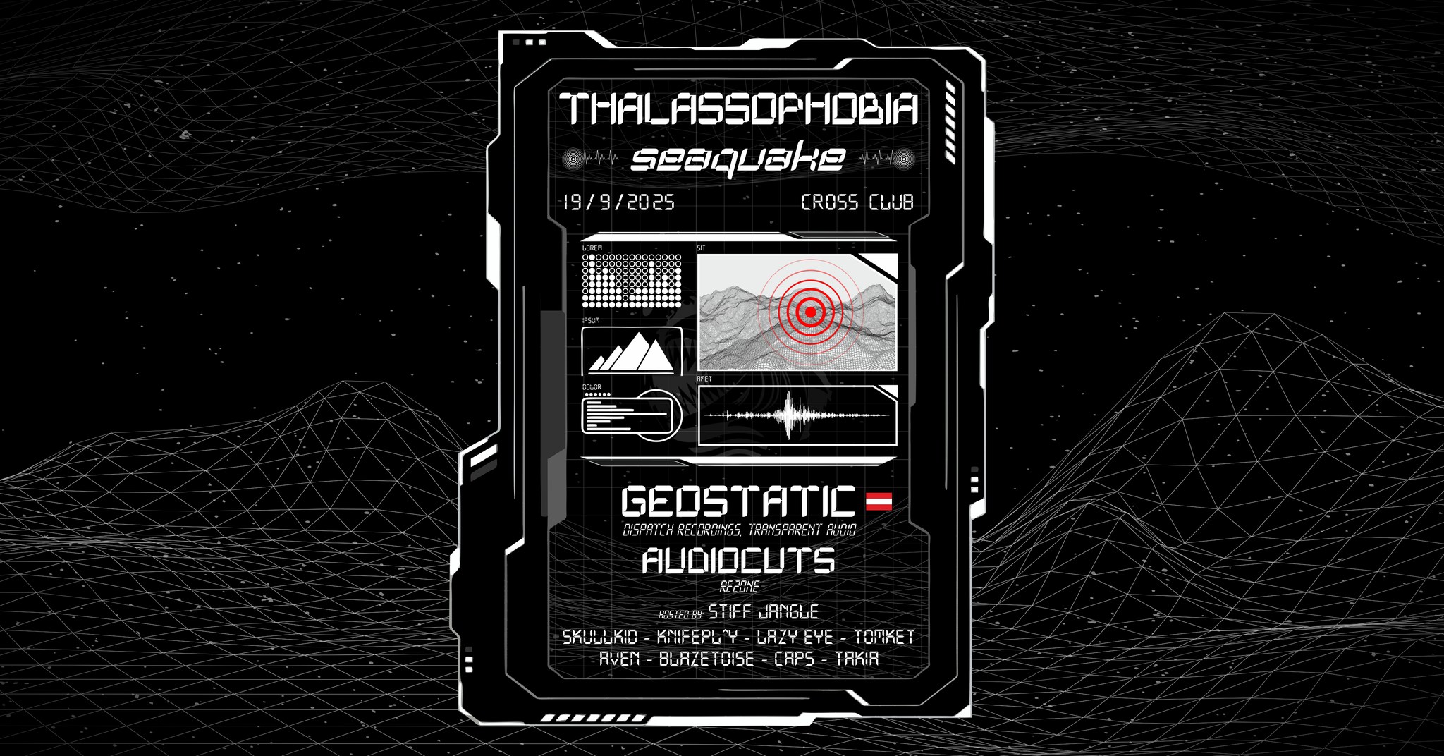 THALASSOPHOBIA: Fri 19/9/2025 | Cross Club Prague